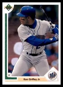 1991 Upper Deck #555 Ken Griffey Jr. Seattle Mariners - Foto 1 di 2