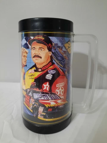 Ernie Irvan Plastic Mug Stein Vintage Nascar Cover