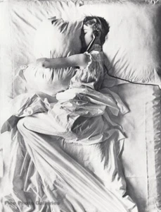 1949/60 Vintage IRVING PENN Girl On Telephone In Bed New York Photo Gravure Art - Picture 1 of 1