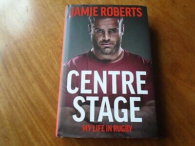 Jamie Roberts Signed Book Centre Stage My Life In Rugby • 14.53€