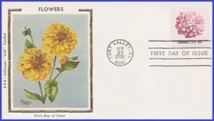 USA4 #1878 U/A COLORANO SILK FDC   Dahlia - Picture 1 of 1