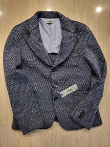 NWT GRANT BOYS NAVY TWEED BLAZER/ JACKET 10YR - Picture 1 of 12