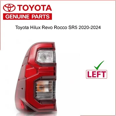Rear Left N/S LED Tail Light Back Lamp For Toyota Hilux Revo Rocco SR5 2020-2024 - Image 1 of 4