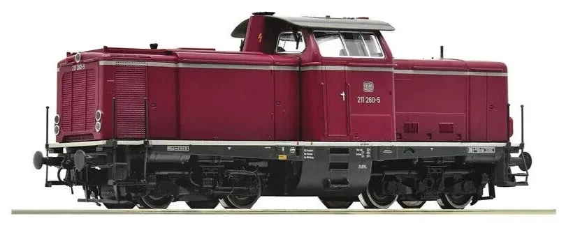 Roco 211 265-5 Livery Red Headband Grey DB - Image 1 of 1