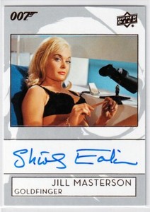 2019 Upper Deck James Bond Collection AUTOGRAPH Shirley Eaton as Jill Masterson