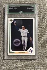1991 Upper Deck Nolan Ryan EJE 10