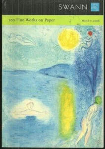 Swann Galleries 100 Fine Works on Paper, Sale 2070 March 7, 2006 Auction Catalog - Picture 1 of 1