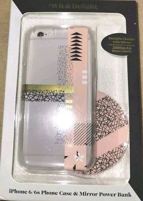 Funda de teléfono Wit & Delight para iPhone 6/6s CO8772 rosa transparente  Foto 1 de 4