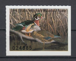 United States – 1996 Illinois Waterfowl / Duck Stamp – MNH - Picture 1 of 2