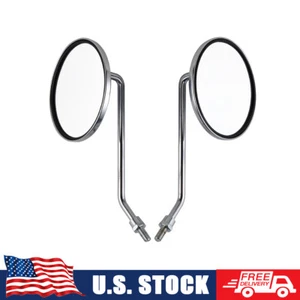 Pair Vintage Mirrors For Honda ST50 ST70 CL70 CT90 CL90 S90 CB100 CL100 CB125 - Picture 1 of 6