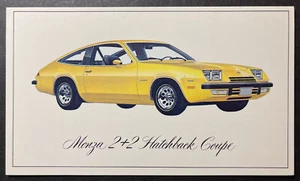 Monza 1973 2+2 hatchback cupé automóvil impreso por Chevrolet - Imagen 1 de 2