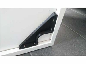 Staffa supporto angolare compatibile per armadio IKEA BESTÅ Besta riparazione fix - Foto 1 di 7