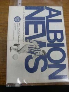22/11/1969 West Bromwich Albion v Sheffield Wednesday  (Creased, Folded, Marked) - Picture 1 of 1