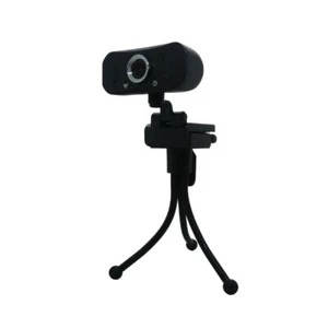 Racokky Full HD Webcam mit Stativ 1920 x 1080p USB Kamera für PC & Laptop schwar - Bild 1 von 1
