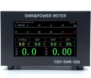 Miernik mocy SWR CQV-SWR-508 200w Cyfrowy falownik stojący Praca od 1,8-54Mhz - Zdjęcie 1 z 9