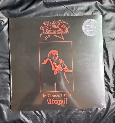 KING DIAMOND IN CONCERT 1987 ABIGAIL LTD 200 COPIES HAND NUMBERED Mercyful Fate  - Image 1 of 4