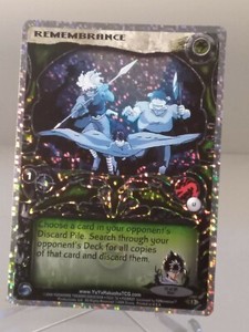 Yu Yu Hakusho TCG CCG Remembrance L2 Exile League Foil Card