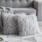 New Faux Fur Cushion Cover Furry Soft Pillow Cushion Cover Home Shop Decoration 