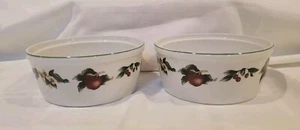 Citation The CADES COVE Collection - Set of 2 Apple Souffle Dishes Super clean!! - Picture 1 of 6