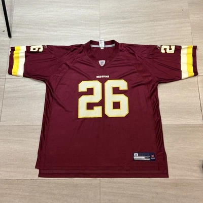 Camiseta para hombre Washington Redskins Reebok 2XL vintage Y2K Clinton Portis granate Foto 1 de 4
