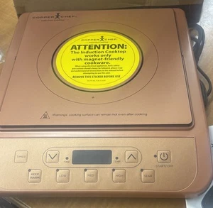 Copper Chef Induction Cooktop 1300 Watt - 110 Volt - Picture 1 of 6