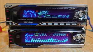 KENWOOD M919 D919 CD MD MP3 Player DSP EQ AUX Set of 2 Operation confirmed - Imagen 1 de 10