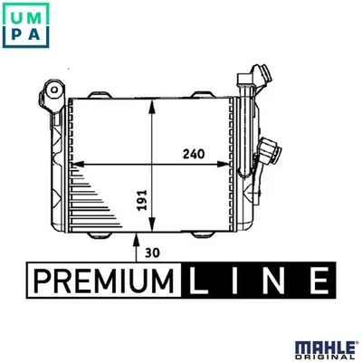 OIL COOLER ENGINE OIL CLC 33 000P FOR BMW M51D25 2.5L 6cyl 5 E39 M62B44 4.4L - Image 1 of 4