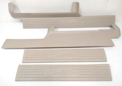 2003-2006 Cadillac Escalade porta soleira placa arranhão acabamento moldura painel degrau M7 - Imagem 1 de 4