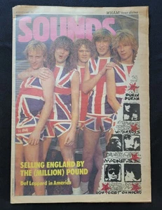 Sounds Newspaper, Aug 6, 1983, Def Leppard, Wham! Tour Dates, Waterboys - Bild 1 von 15