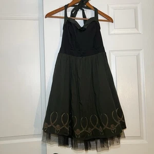Marvel Her Universe Limited Edition Loki Halter Dress Cosplay Hot Topic Women M - Picture 1 of 6