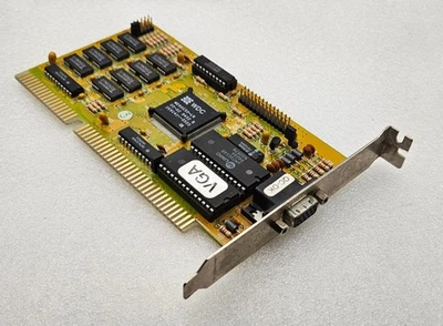 Western Digital WDC WD90C30-LR 1 MB VGA ISA Card - Image 1 of 3
