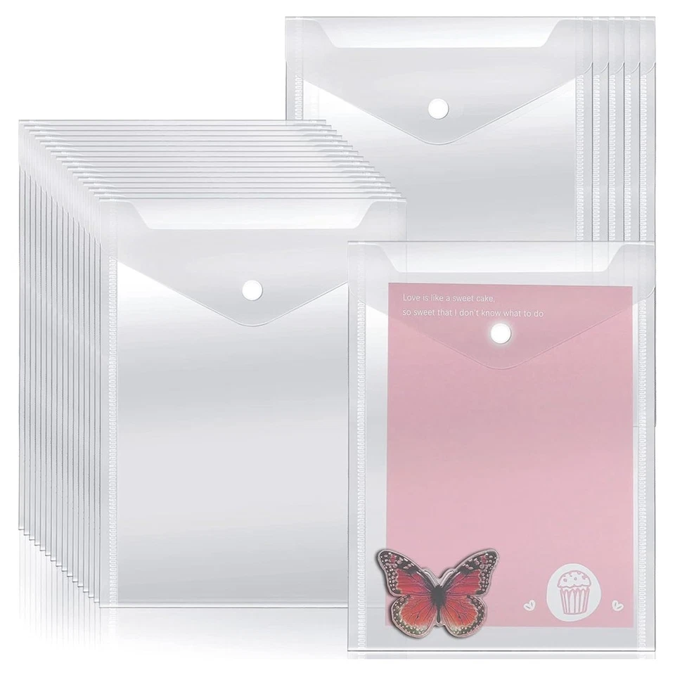 Porta di Ricevuta per L'Organizzatore Adesivo Impermeabile Buste Riutilizza7915 - Immagine 1 di 1