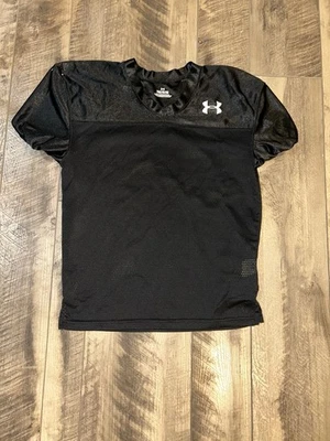 Under Armour Youth Football Practice Jersey Black Size Large - Image 1 of 3