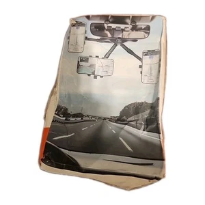  360° Car Rear View Mirror Mount Holder Stand for Apple iPhone Android Phone - Picture 1 of 6