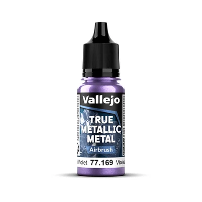 CELESTIAL VIOLET VALLEJO 18ml "TRUE METALLIC METAL - AERO" 77.169 - Photo 1/2
