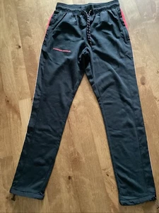 Under Armour Activewear Joggers Black With Red Trims Sz Small BNWT - Picture 1 of 5