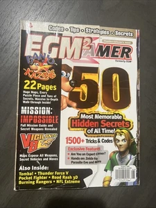 EGM2 Electronic Gaming Monthly August 1998 50 50th anniversary Rare Expert Gamer - Imagen 1 de 12