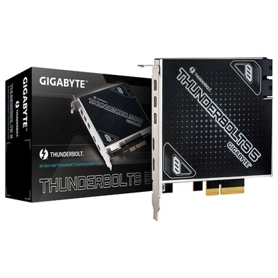 Gigabyte THUNDERBOLTS 5 PCIe4.0x4 Add-In Card USB Type-C DisplayPort Mini - Image 1 of 3