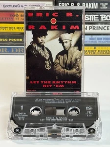 Eric B. & Rakim – Let the Rhythm Hit ’Em (1990, MCA Records) Promo Cassette - Picture 1 of 4