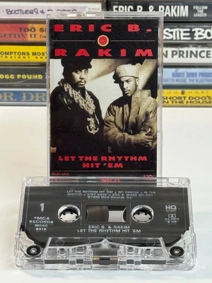 Eric B. & Rakim – Let the Rhythm Hit ’Em (1990, MCA Records) Promo Cassette - Image 1 of 4