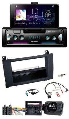 Pioneer USB Lenkrad Bluetooth DAB Autoradio für Mercedes SLK R171 2008-2011 - Bild 1 von 4