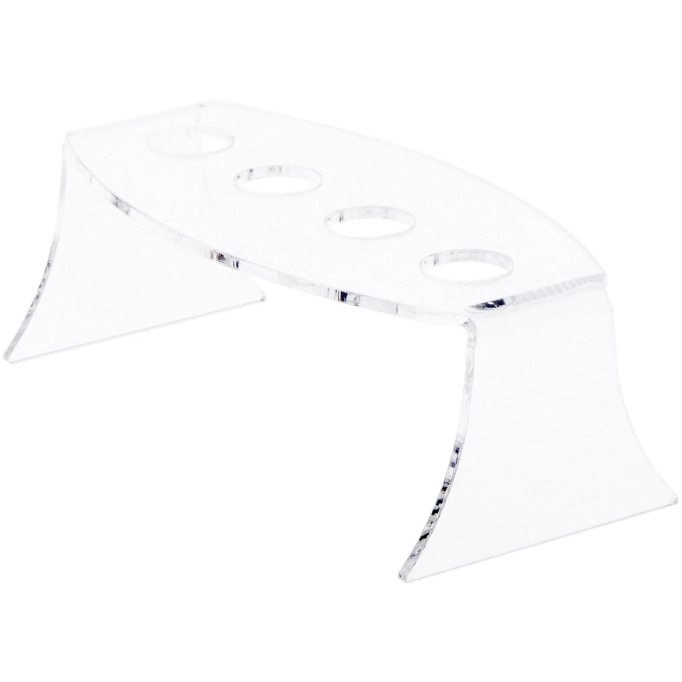 Elevador de exhibición de tapón de botella de vino acrílico transparente Plymor, 2,5" H x 6,5" W x 3" D Foto 1 de 1