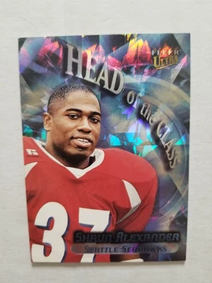 2000 Fleer Ultra Head of the Class Shaun Alexander #6HC RC Seattle Seahawks - Image 1 of 2