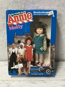 Vintage 1982 Knickerbocker The World of Annie 6” Molly Doll With Box - Picture 1 of 7