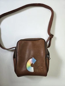 KODAK Vintage Brown Leather Case Camera Over Shoulder Carrying Bag Made In USA - Picture 1 of 8