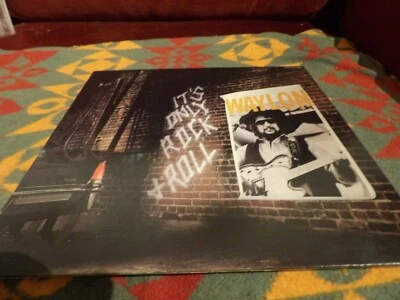Waylon Jennings It's Only Rock and Roll (LP 1983) - Image 1 of 3