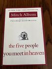 The Five People You Meet in Heaven HB DJ First Edition Pre-owned Like New