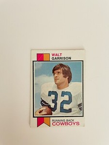 1973 Football WALT GARRISON card # 421 *mbvintagefinds*