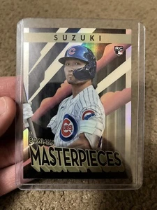 Seiya Suzuki RC, Bowman Masterpieces #BM-7 - 2022 Bowman's Best - Picture 1 of 2