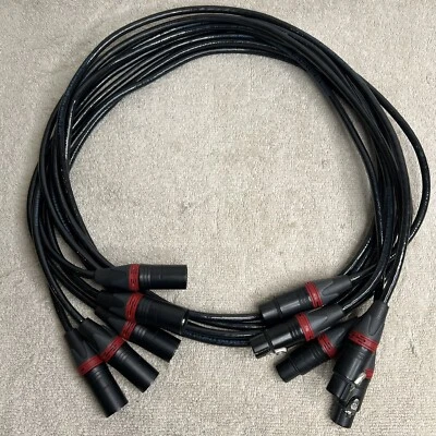 Cable de datos Lex 5 pines XLR Shield 5 pies LEX DMX-5P-5 Neutrik lote de 5 nuevos Foto 1 de 4